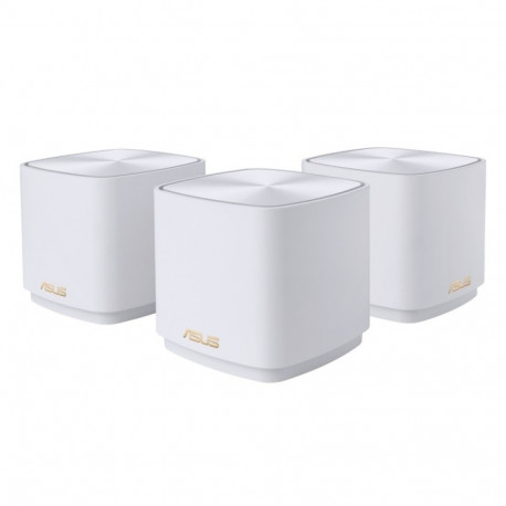 The ASUS ZenWiFi XD5 (3-Pack) is a dual-band Mesh WiFi 6 system designed to provide