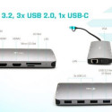 Docking Station USB 3.0/USB-C/Thunderbolt 3x Display Metal Nano Dock LAN +Power Delivery 100W