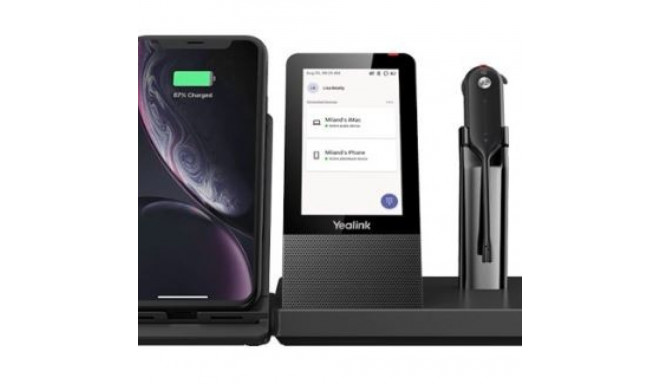 Wireless headphones WH67 Dual charging stand Teams Dect