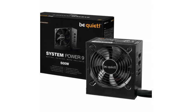 be quiet! toiteplokk System Power 9 CM 500W BN301