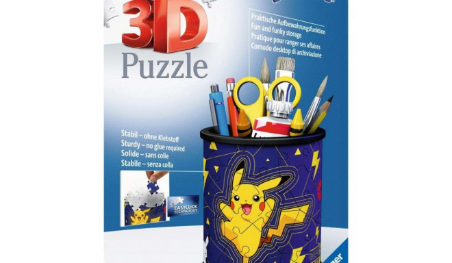 Puzzle 57 elements 3D Pikachu toolbox