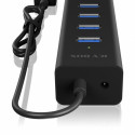 ICY BOX IB-HUB1700-U3 7-Port USB HUB+powerada