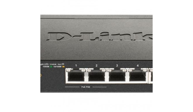 Switch Smart DGS-1100-05PDV2 5xGE (2xPoE)