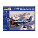 Plastic model P-47 Thunderbolt