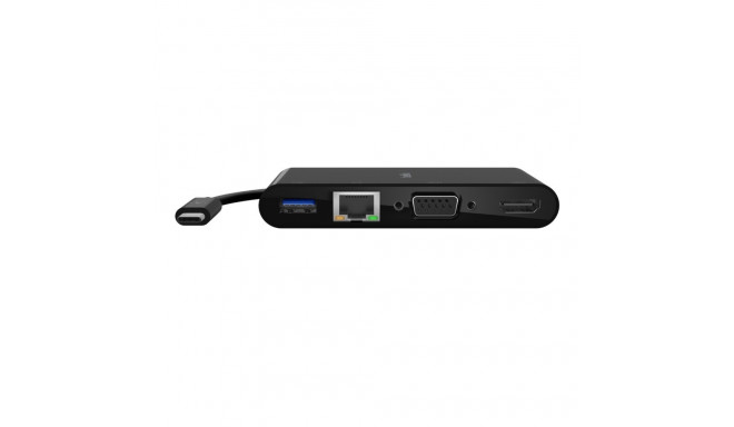 USB-C Multimedia Adapter GBE,HDMI,VGA,US