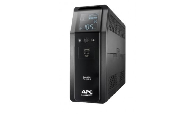 BR1200SI UPS Back ProBR 1200VA 6+2xC13, AVR,LCD