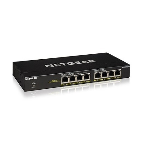GS308PP Switch Unmanaged 8x1Gb PoE+