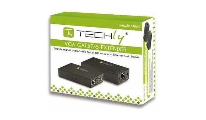 VGA extender up to 300m over Cat5e/6 network cable