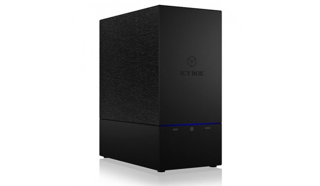 The ICY BOX IB-RD3621U3 is a 2-bay external RAID system designed for 3.5-inch SATA 