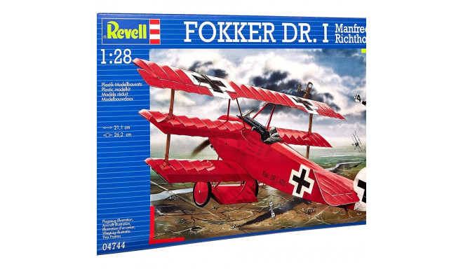 Plastic model Fokker Dr. I