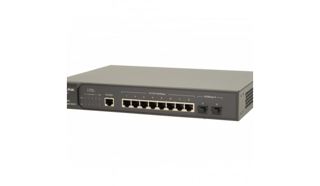 JetStream 8-Port Gigabit L2 Managed Switch with 2 SFP Slots TL-SG3210