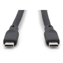 "Digitus USB-C 4.0 (ST-ST) 2m Anschlusskabel Silikon 8K 240W Schwarz"