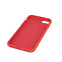 Fusion elegance fibre protect silicone case for Apple iPhone 14 red