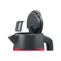 Bosch | Kettle | DesignLine TWK4P434 | Electric | 2400 W | 1.7 L | Stainless steel | 360° rotational