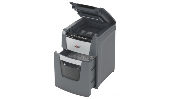 Paberipurustaja Rexel Optimum AutoFeed+ 100XP Ristlõige P4, 34l (Asendab Rexel Auto+ 90X)
