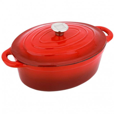 Malmpott CS Kochsysteme Xanten, 37 x 22 cm 090975, punane