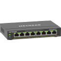 NETGEAR 8-pordiline Gigabit Ethernet kõrge võimsusega PoE+ lüliti (GS308EPP) hallatav L2/L3 Gigabit 