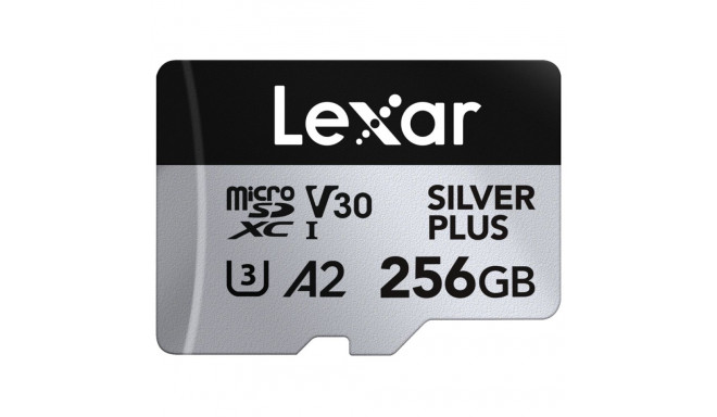 Lexar microSDXC Silver Plus 1066x UHS-I/U3/A2/4K R205/W150 (V30) 256GB