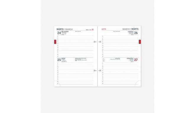 Desk calendar Desk block Duo 2913092000