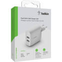 Belkin BoostCharge Dual USB-A Wall Charger 24W -verkkovirtalaturi