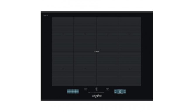 Whirlpool SMP 658C/BT/IXL Black Built-in 65 cm Zone induction hob 4 zone(s)