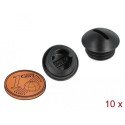 DeLOCK Sealing Plug M12 x 1.5 black 10 pieces