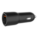 GEMBIRD 2-port USB car fast charger Type-C PD 38W black