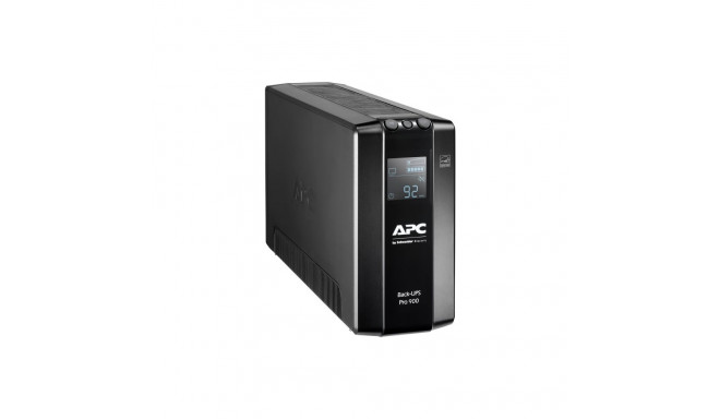 APC Back UPS Pro BR 900VA 6 Outlets AVR LCD Interface