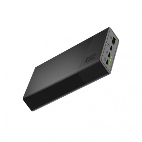 Green Cell PowerPlay20s - Power Bank 20000 mAh z szybkim ładowaniem USB-A QuickCharge 3.0 oraz 2x US
