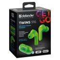 WIRELESS HEADPHONSE TWI NS 916 GREEN