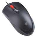 WIRED MOUSE SILENT CLIC K ICON MB-057 BLACK
