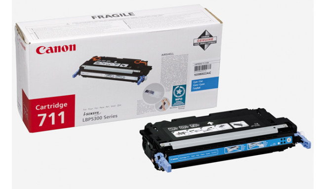 "Canon Toner 711 1659B002 Cyan bis zu 6.000 Seiten"