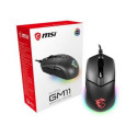 MSI Clutch GM11 Gaming Mouse, Wired, Black