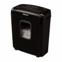 Fellowes Powershred 6M Black, 13 L, Credit cards shredding, Mini-Cut Shredder, Paper handling standa