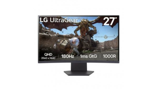 LG 27GS60QC-B | 27 " | VA | QHD | 16:9 | 180 Hz | 1 ms | 2560 x 1440 pixels | 300 cd/m | HDMI ports 