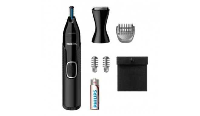 Philips Nose, Ear, Eyebrow and Detail Hair Trimmer NT5650/16 Black