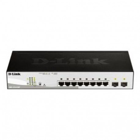 D-link D-LINK 8-Port Layer2 PoE Smart Switch