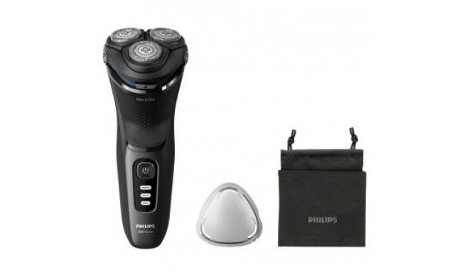 Philips Shaver | S3244/12 | Operating time (max) 60 min | Wet&Dry | Lithium Ion | Black