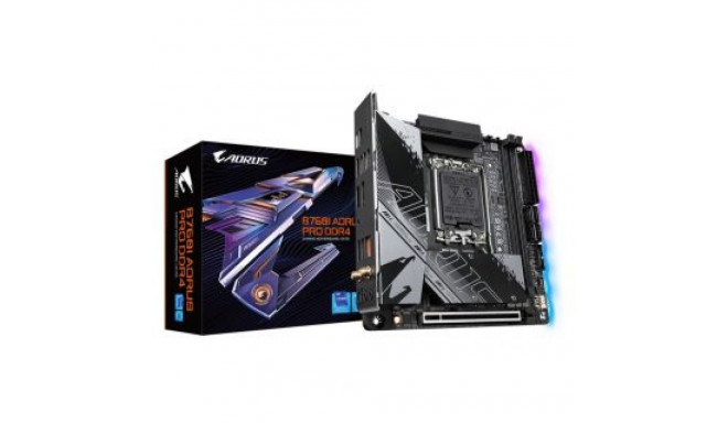 Gigabyte B760I AORUS PRO DDR4 1.0 M/B Processor family Intel, Processor socket LGA1700, DDR4 DIMM, M