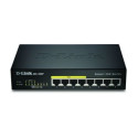 D-link 8-Port Gigabit PoE Switch DGS-1008P Unmanaged, Desktop