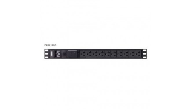 Aten PE0210SG Basic 1U PDU with surge protection