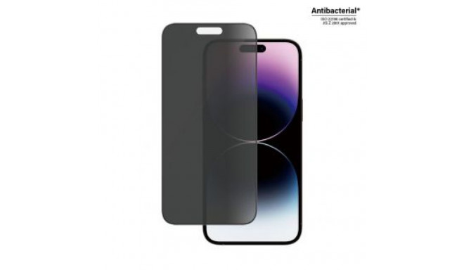 PanzerGlass Screen protector, Apple, iPhone 14 Pro Max, Glass, Black