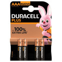 Duracell Plus MN2400 AAA, Alkaline, 4 pc(s)