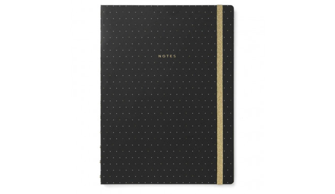 Kaustik Filofax A4 Moonlight Black- must
