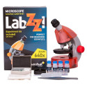 Mikroskoop lastele, Levenhuk LabZZ M101 Orange, 40x-640x, koos katsekomplektiga