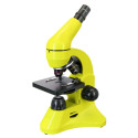 Microscope Levenhuk Rainbow 50L Lime 40x - 800x with experimental kit K50