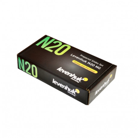 Levenhuk N20 NG Prepared Slides Set Biology and Physiology