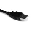 StarTech.com 0,3 m USB-serial DB9 adapterkaabel COM säilitusega