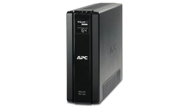 APC Back-UPS Pro katkematu toiteallikas (UPS) Line-Interactive 1,5 kVA 865 W 6 vahelduvvoolu pistiku