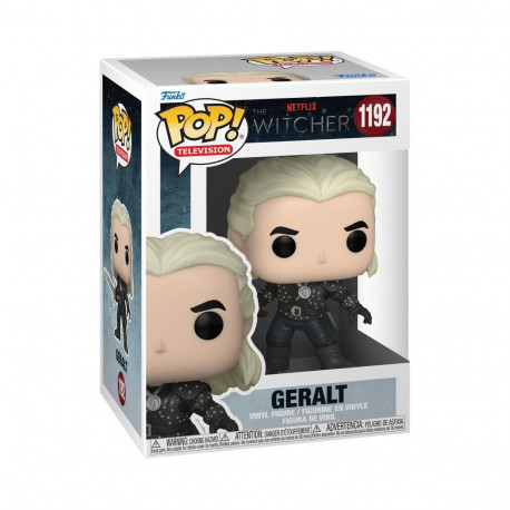 FUNKO POP! Vinyl Figure: Witcher - Geralt w/Chase, 10 cm